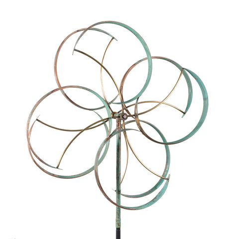 Lyman Whitaker's Beautiful Copper Kinetic Wind Sculpture