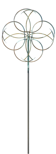 Lyman Whitaker's Beautiful Copper Kinetic Wind Sculpture