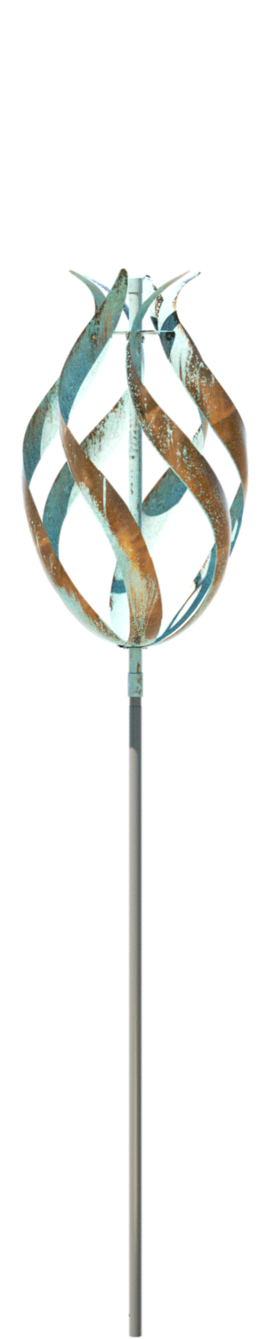 Lyman Whitaker's Beautiful Copper Kinetic Wind Sculpture