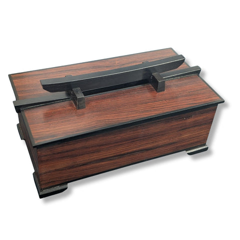 Japanese Tori Rose Wood Kleenex Box