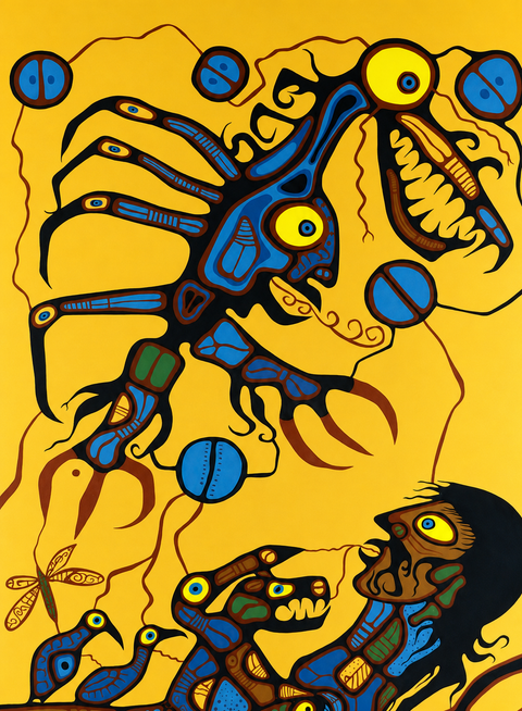 The visionary by norval morrisseau