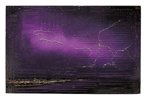 Lightning Over the City