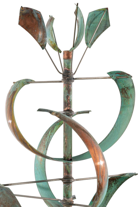 Lyman Whitaker's Beautiful Copper Kinetic Wind Sculpture