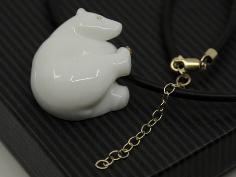 White Spirit Bear Pendant