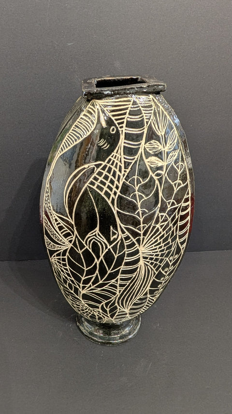 Birds of a Feather Vase