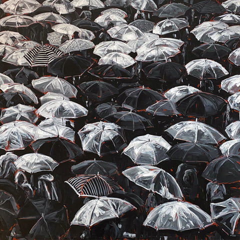 So Far Away painting by David Wilson in acrylic on canvas