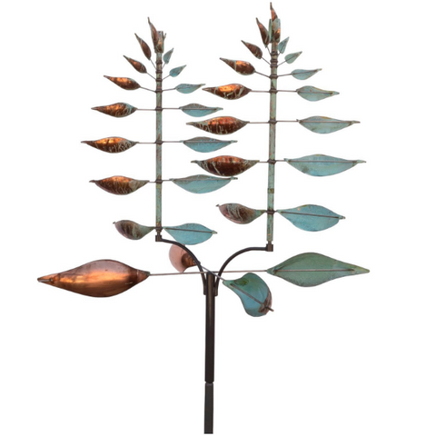 gemini wind sculpture white backdrop