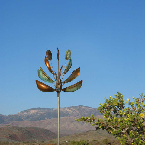 Lyman Whitaker's Beautiful Copper Kinetic Wind Sculpture