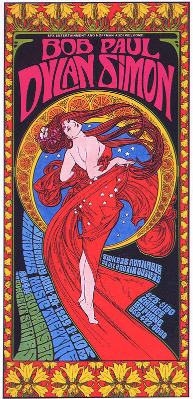 Bob Dylan and Paul Simon – 1999 Meadows Music Theater, Hartford Conneticut