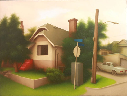 Original painting by Martin Honisch with musicians