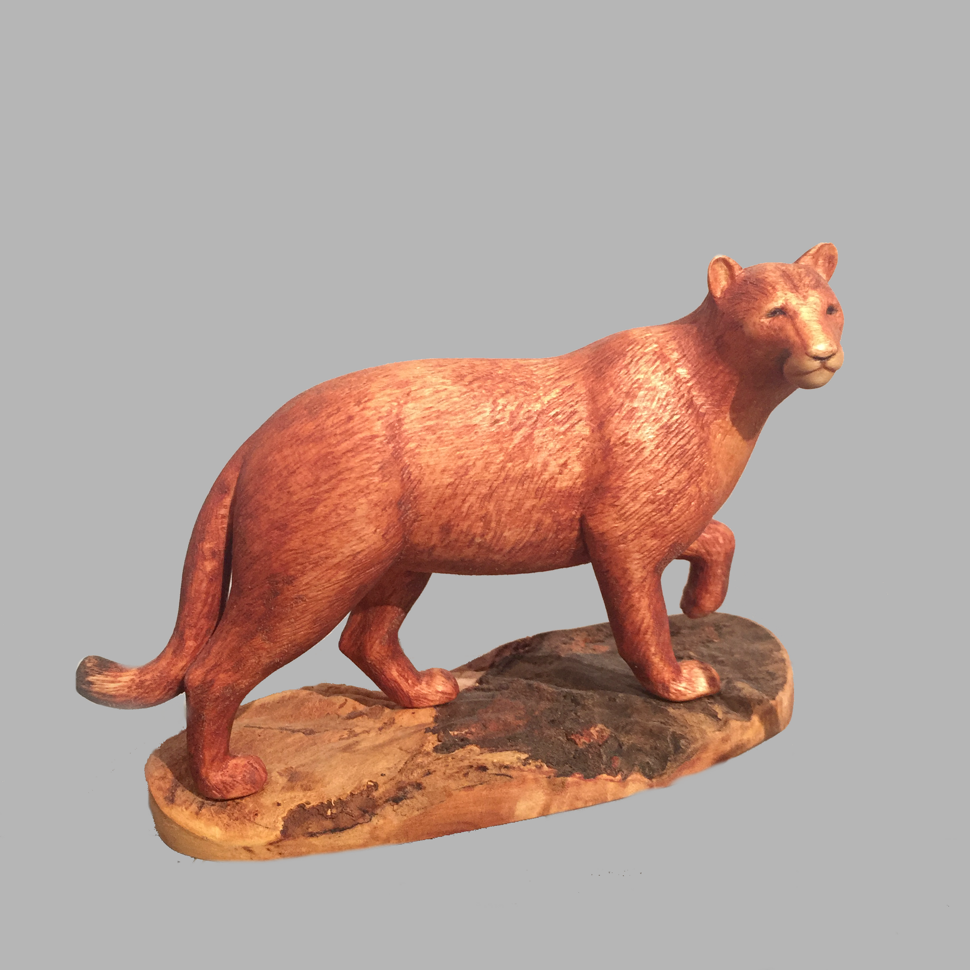 Cougar Carving