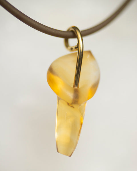 Lily in Citrine 18K Yellow Gold