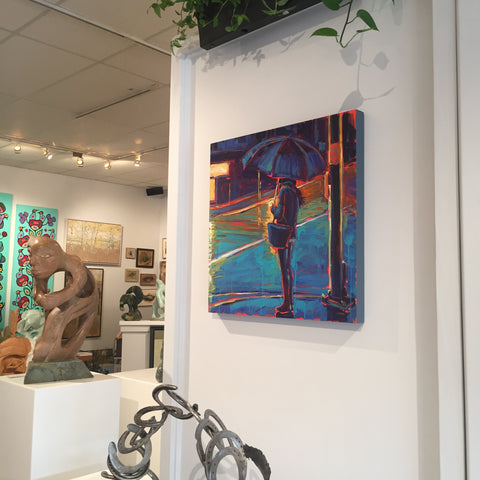 Without ii painting by David Wilson in acrylic painting