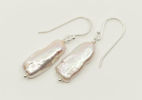 Sterling Silver Pearl Earrings