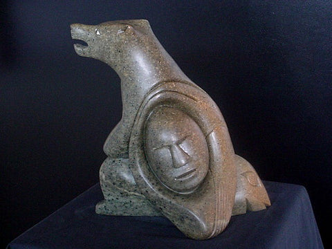 Shaman with Medicine Bear