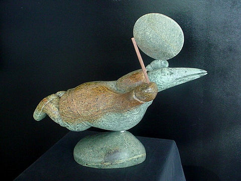 Shaman Flying Drum Raven