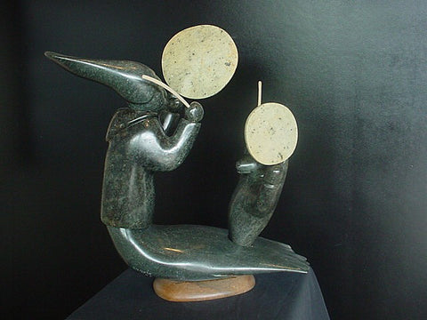 Shaman and Drums