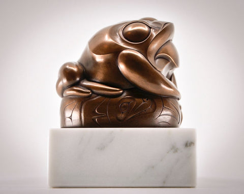 West Coast Frog Sculpture