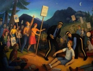 Why is Salt Spring Island a hub for artists of every description?