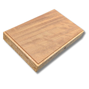 Birds Eye Maple Box, Cocobolo Handle with Japanese Paper