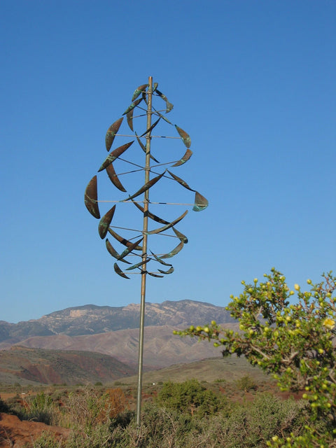 Lyman Whitaker's Beautiful Copper Kinetic Wind Sculpture