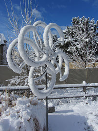 Lyman Whitaker's Beautiful Copper Kinetic Wind Sculpture