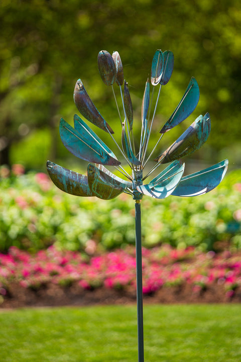 Lyman Whitaker's Beautiful Copper Kinetic Wind Sculpture