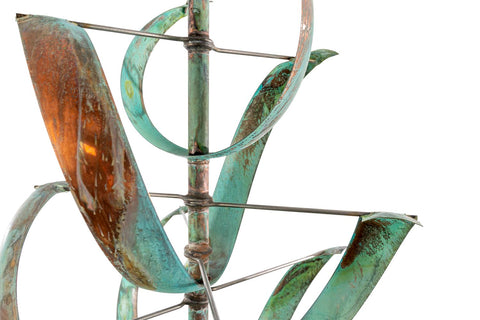 Lyman Whitaker's Beautiful Copper Kinetic Wind Sculpture
