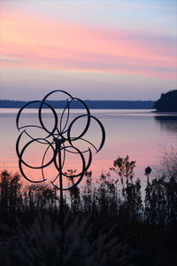 Lyman Whitaker's Beautiful Copper Kinetic Wind Sculpture