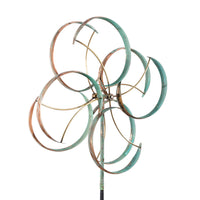 Lyman Whitaker's Beautiful Copper Kinetic Wind Sculpture