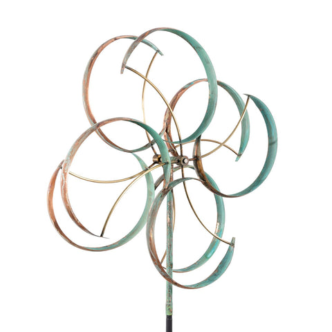 Lyman Whitaker's Beautiful Copper Kinetic Wind Sculpture
