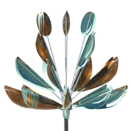 Lyman Whitaker's Beautiful Copper Kinetic Wind Sculpture