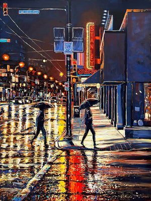 Another Story painting by David Wilson in acrylic on linen