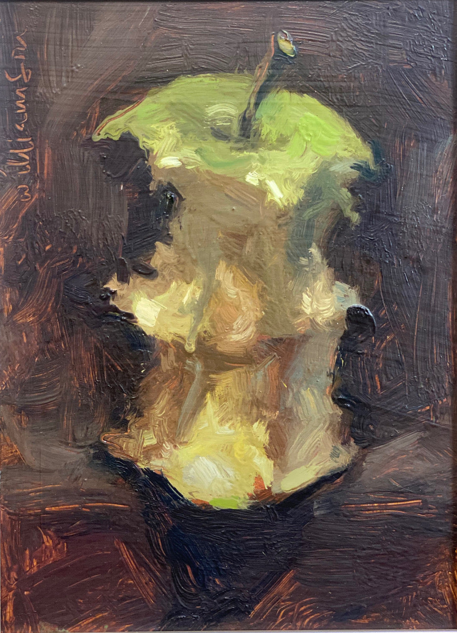 Hardcore (green apple core) – Steffich Fine Art