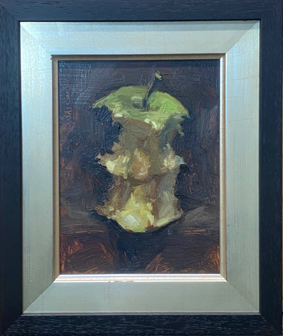 Hardcore (green apple core) – Steffich Fine Art