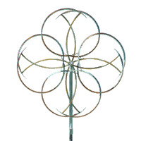 Lyman Whitaker's Beautiful Copper Kinetic Wind Sculpture