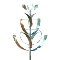 Lyman Whitaker's Beautiful Copper Kinetic Wind Sculpture