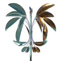 Lyman Whitaker's Beautiful Copper Kinetic Wind Sculpture