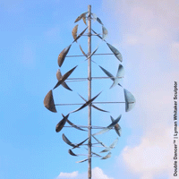 Lyman Whitaker's Beautiful Copper Kinetic Wind Sculpture