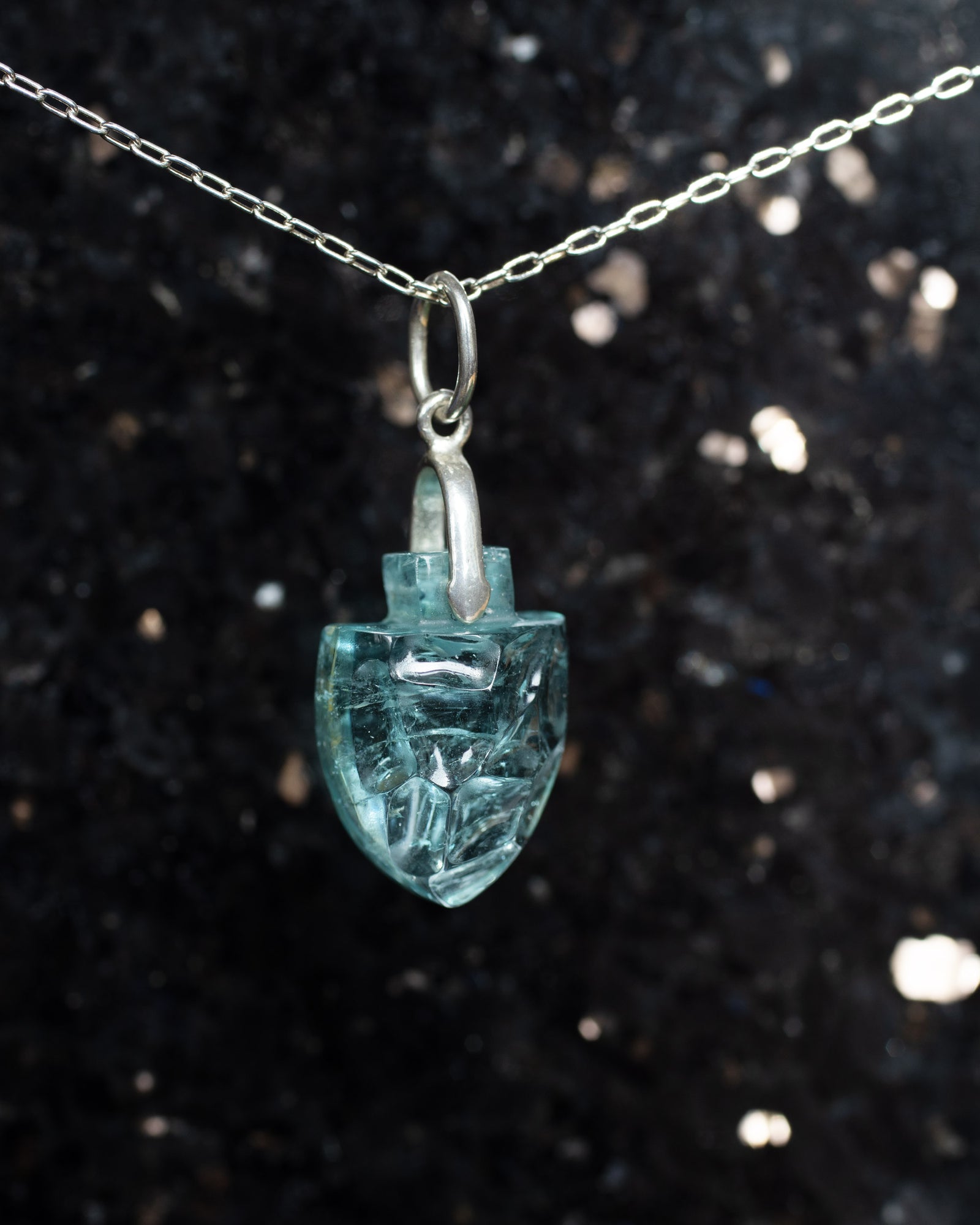 Blue Tourmaline Arrowhead