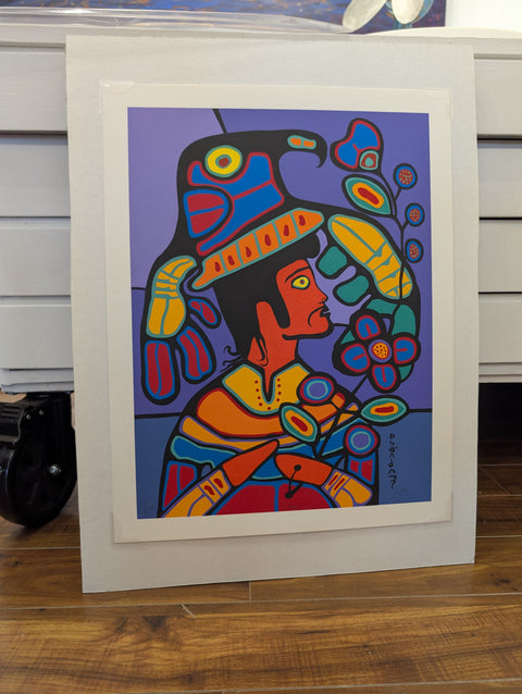 Morrisseau Gabe Silk Screen Print Serigraph 
