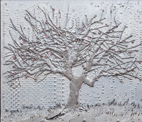 Ghost Apples in a Snowstorm