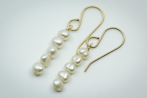 Gold Filled Drop Earrings