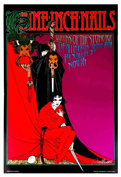 Nine Inch Nails Poster Queens of the Stone Age 2005