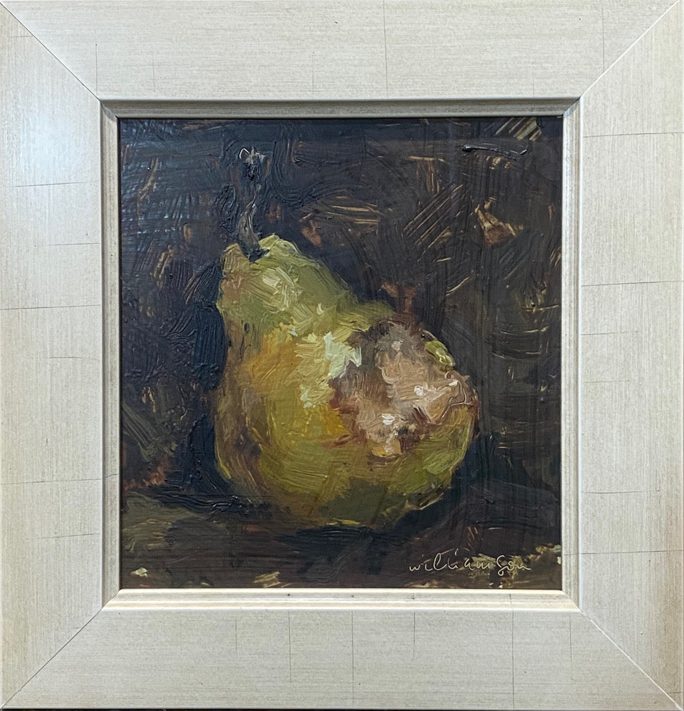 Green Pear (with bite)