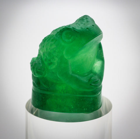 Cast Toad Statue Forest Green