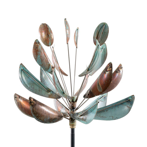 Lyman Whitaker's Beautiful Copper Kinetic Wind Sculpture
