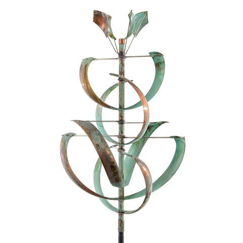 Lyman Whitaker's Beautiful Copper Kinetic Wind Sculpture