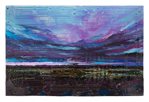 Sunset Over the City