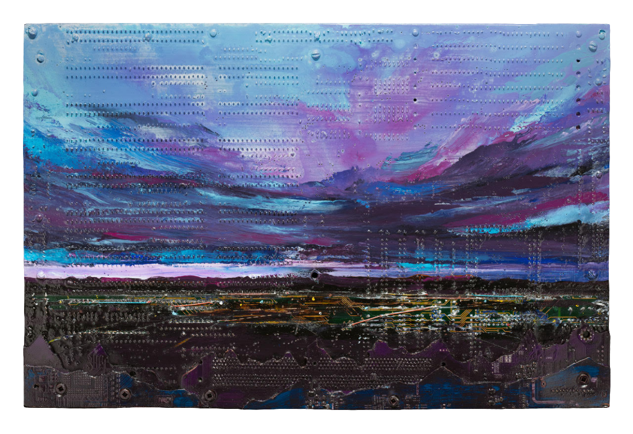 Sunset Over the City